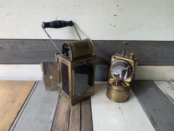 Brass carbide signal lantern Smink 1930 Holland - Image 9