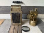 Brass carbide signal lantern Smink 1930 Holland - Image 3