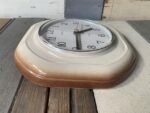 Kienzle stoneware brown quartz kitchen clock 1990 Germany - Image 3