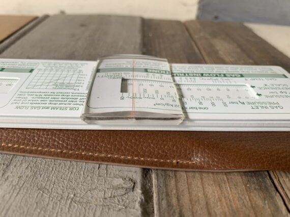 Blundell Blakeborough P3695 valve sizing pockets slide rule 1960 England - Image 8