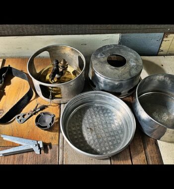 Optimus 88 camping Stove Svea 123R full outfit 1975 Sweden