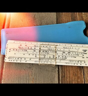 Logarex 27206 Strojexport Pump capacity pockets slide rule 1960 Czechoslovakia