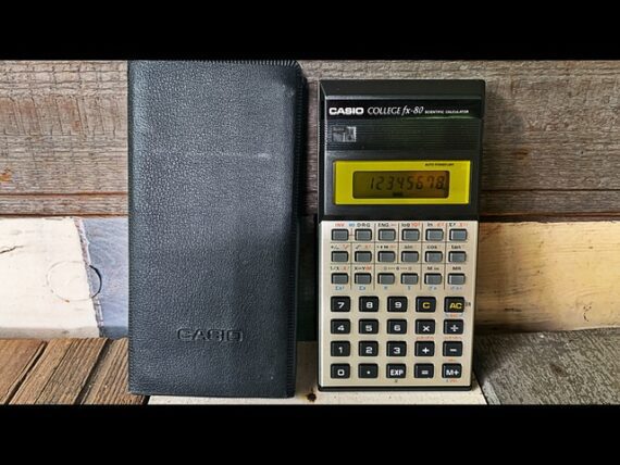 Texas Instruments TI-52 calculator desk 1986 Japan - Image 8