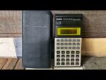 Casio College fx-80 scientific calculator pouch 1979 Japan