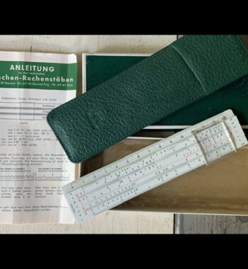 Faber Castell 67/87 Rietz slide rule full set 1960 Germany