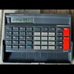 Texas Instruments TI-52 calculator desk 1986 Japan