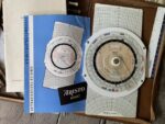 Aristo Aviat 616L air navigation slide rule kit set 1958 Germany - Image 10