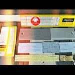 Aristo stahlbeton 940 Göttsch concrete slide rule full set 1970 Germany