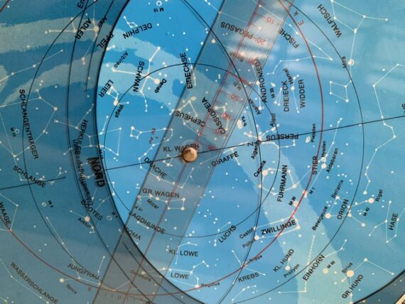 Planisphere Astronomical circular slide rule Franckh-Kosmos 1977 Germany - Image 2