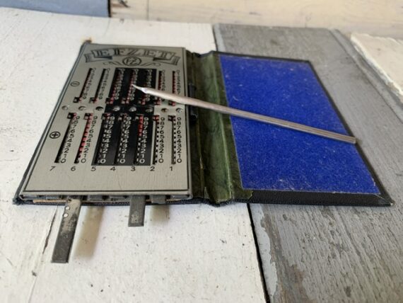 Efzet FZ Addiator calculator tool pen 1940 Germany - Image 2
