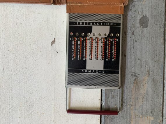 Addimult Sumax-S calculator tool full set 1940 Germany Holland - Image 6