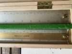 R.Reiss rectangular protractor survey map scale rules set in box 1925 Germany