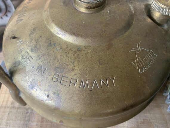 Ernst Hãhnel Vulcano collapsible brass stove 1960 Germany - Image 5