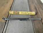 Dunlop 6A classic car tire pressure gauge straight tool tube 1960 England - Image 4