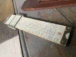Post Hemmi pocket slide rule 1461 Versalog green cos sleeve 1960 Japan USA - Image 3