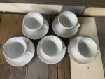 5x Illy Marco Lodola complete set Tazzine ballerine cappuccino 1999 Italy - Image 15