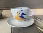5x Illy Marco Lodola complete set Tazzine ballerine cappuccino 1999 Italy - Image 14