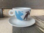 5x Illy Marco Lodola complete set Tazzine ballerine cappuccino 1999 Italy - Image 13