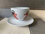 5x Illy Marco Lodola complete set Tazzine ballerine cappuccino 1999 Italy - Image 10