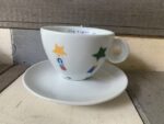 5x Illy Marco Lodola complete set Tazzine ballerine cappuccino 1999 Italy - Image 9