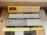 Aristo 0972 Hyperlog magnifier slide rule case box 1971 Germany