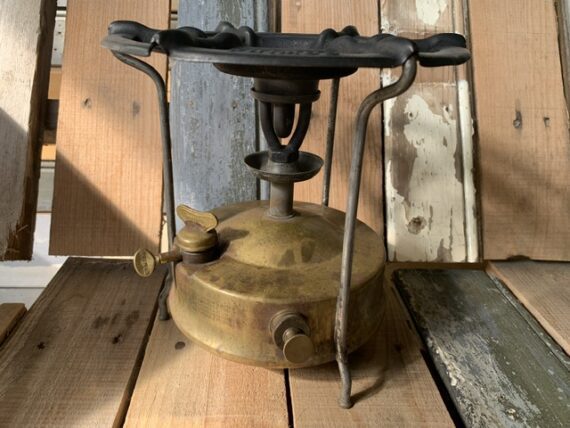 Primus 1 brass fixed stove cast grate 1955 Sweden