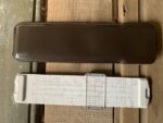 Nestler 0130 Multimath-Duplex pocket slide rule sleeve 1974 Germany