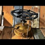 Primus 1 brass fixed stove cast grate 1955 Sweden