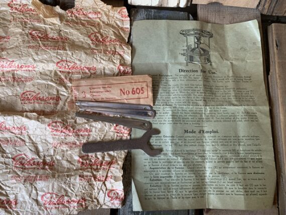 K.F. Eriksson's Prince 91 collapsible brass camping stove 1950 Sweden - Image 8