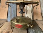 K.F. Eriksson's Prince 91 collapsible brass camping stove 1950 Sweden