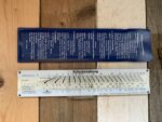 IWA 09185 Rollenberechnung Folien Foils slide rule 1973 Germany - Image 6