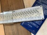 IWA 09185 Rollenberechnung Folien Foils slide rule full 1973 Germany