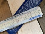 IWA 09185 Rollenberechnung Folien Foils slide rule 1973 Germany - Image 2