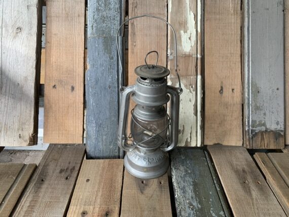BAT 158 hurricane oil lantern original glass 1990 Germany - Image 2
