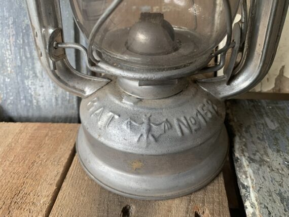 BAT 158 hurricane oil lantern original glass 1990 Germany - Image 6