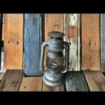 BAT 158 hurricane oil lantern original glass 1990 Germany