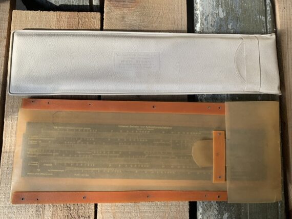 2x Kleppek Machine time T55 Machinenzeit slide rules 1930 Germany - Image 11