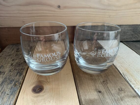 2x Famous Grouse Whisky glasses set 2010 Scotland - Image 5
