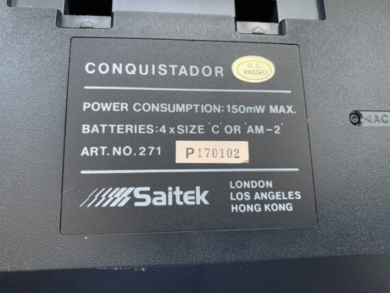 Saitek Conquistador Chess trainer computer electronic Saitek 1988 Hong Kong