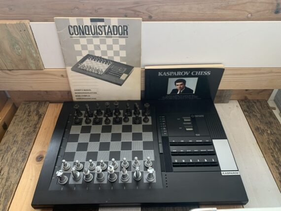 Saitek Conquistador Chess trainer computer electronic Saitek 1988 Hong Kong - Image 11