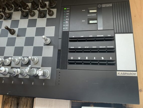 Saitek Conquistador Chess trainer computer electronic Saitek 1988 Hong Kong - Image 8