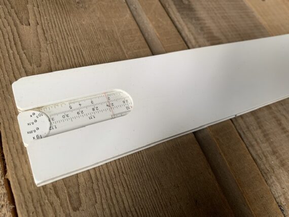 Aristo 1067U Darmstadt 55cm 22″ slide rule full set 1970 Germany - Image 6