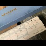Nestler 0215 Darmstadt 55 cm 22" slide rule 1967 Germany