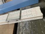 Nestler 0370 Elektro Electro mahogany slide rule in case 1977 Germany
