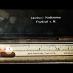 Nestler 23R Einstein slide rule by Niethammer 1930 Germany