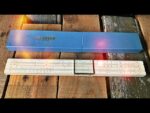Nestler 0370 Elektro Electro mahogany slide rule in case 1977 Germany