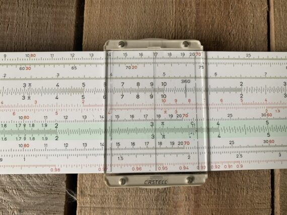 Faber Castell Duplex 2/82N slide rule full set 1970 Germany - Image 7