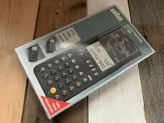 Braun world traveller ET88 4788 design Rams manual box 1990 Germany - Image 7