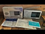 Sony ICF-SW11 world receiver manual box 2000 Japan