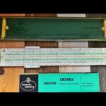 Faber Castell Novo Duplex 2/83 slide rule case 1960 Germany